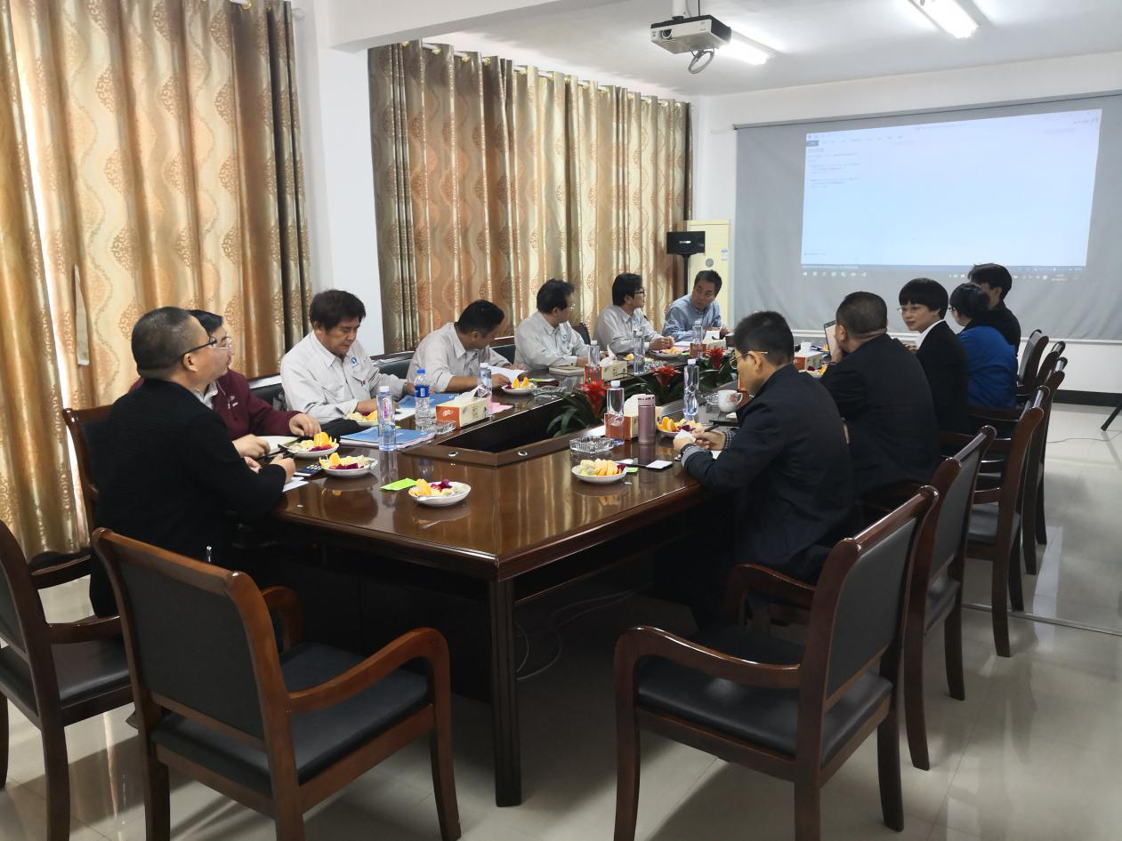 江苏榴莲视频色下载会议室与日本客户沟通